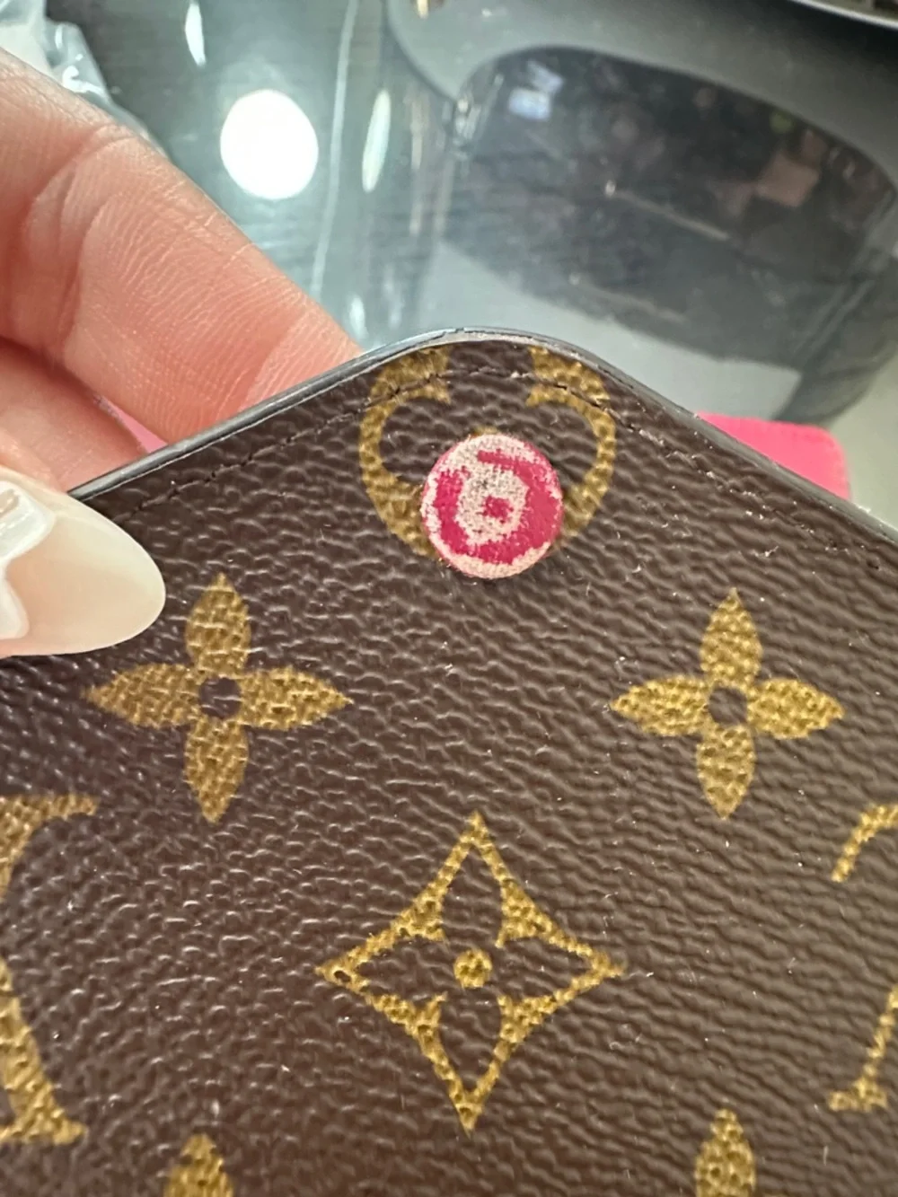 Louis Vuitton Brown and tan wallet